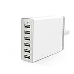 Anker PowerPort 6 Lite (30W 6ポート USB急速充電器) iPhone / iPad / Xperia / Galaxy / Android各種他対応 【PowerIQ & VoltageBoost搭載】 (ホワイト)