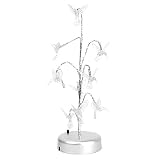 【ノーブランド品】LED 鉢植え ハチドリ マルチカラー ライト