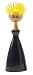 Boston Warehouse Fashion Doll Kitchen Brush Set, Black