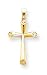 14k AA Diamond Cross Pendant