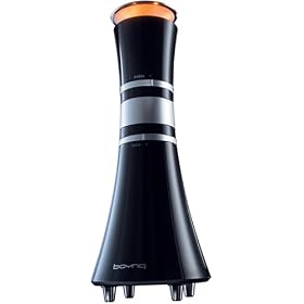 Click here to buy Boynq VASEHM Vase Acoustic Lens Computer Speaker (Black Silver) by BOYNQ.
