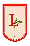 Outdoor Living : Monogram Holiday Garden Size Flag - L