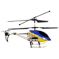 Bladez Max RC 3 Channel Outdoor Helicopter - Purple/Yellow