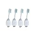 Philips Sonicare Elite Replacement 4 Brush Heads - Fits elite, essence & Xtreme