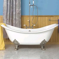 Sunrise Specialty Clawfoot Tub Nickel Feet