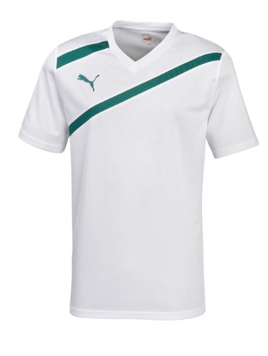 PUMA Herren Esito 3 Shirt, white-team green, L, 700993 21 Preisvergleich