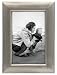 Kitchen & Housewares : Satin Roll Pewter Picture Frame Metal 5x7