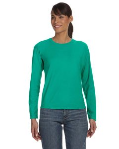 Comfort Colors Womens Ringspun Garment-Dyed Long-Sleeve T-Shirt (C3014)