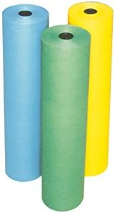 Rainbow Duo-Finish Fiber Light-Weight Kraft Paper Roll, 40 lb, 48 in X 200 ft, Lite Green