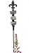 RANKSTAB GARTENSTICK GUSSEISEN 140 CM ECHTE STEINE DEKO