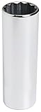 Stanley Proto J5322M 1/2-Inch Drive Deep Socket, 22mm, 12 Point [並行輸入品]