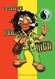 POS 474 - POSTERFAHNE / RASTAMAN - YING YANG