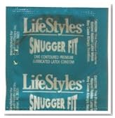 72 Lifestyles Snugger Fit Condoms - Tight Ultra Sensitive with a Unique, Natural Feeling Shape