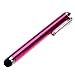 Foxnovo 4 in 1 PU Flip Case Screen Guard Stylus Pen Cleaning Cloth Set for Q88 Q8 7-inch Andriod Tablet PC Pink