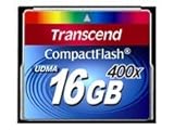 Transcend 400X - 16 GB Compact Flash Memory Card TS16GCF400 (Blue)