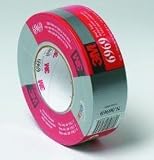 3M(TM) Duct Tape 6969 Silver, 72 mm x 54.8 m 10.5 mil [PRICE is per ROLL]