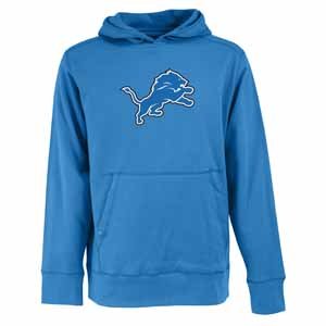 NFL Men's Detroit Lions Signature Hooded Sweatshirt (Brightblue, X-Large) On Sale