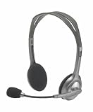 Logitech H110 Stereo Kopfhörer silber