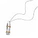 Sterling Silver. Cylinder Ash Pendant