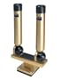 Big Jon Pedestal Mount Dual Multi-Set Rod Holders Gold (RH12432)