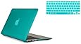 RUBAN™ 2 in 1 Hard Case Cover and Keyboard Cover for Macbook Air 11-inch 11.6" A1370 A1465 (MATTE Turquoise)