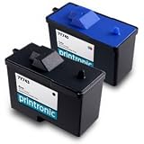 Dell 7Y743 & Dell 7Y745 Compatible Remanufactured Series 2 Combo Pack 1 Black & 1 Color Ink Cartridges 314ITq7u1mL. SL160 Dell 7Y743 & Dell 7Y745 Compatible Remanufactured Series 2 Combo Pack 1 Black & 1 Color Ink Cartridges