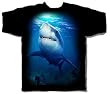 Nature - Great White Shark Adult T-Shirt