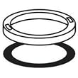 Moen 1933SL Legend Escutcheon, Stainless
