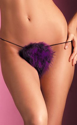 Sexy iGees by Fantasy Lingerie Marabou G-String