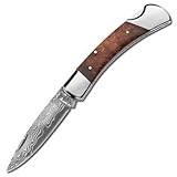 Boker Lord Pocket knife Damascus Blade