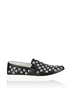 Prada Linea Rossa Slip-On (Negro / Blanco)
