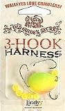 Lindy Little Joe Fishing Tackle 3 hook Harness Fire Tiger