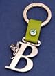 Tinker Bell Letter B Pewter Key Chain