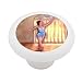 Ballerina Decorative High Gloss Ceramic Drawer Knob