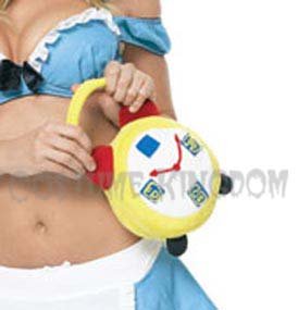 Alarm Clock Purse For Alice In Wonderland Costume