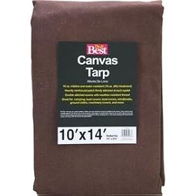 Do it Best Canvas Tarpaulin, 10X14-10OZ CANVAS TARP