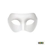 White Venetian Masquerade Mask ~ Mardi Gras Masks