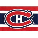 Anglo Oriental Montreal Canadiens Border Logo Floor Rug