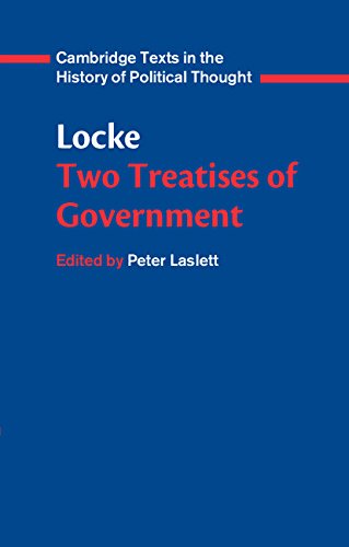 locke two treatises of government cambridge texts in the history of political thought