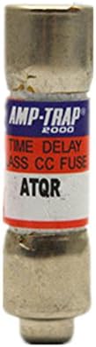 Ferraz Shawmut Brand ATQR 6/10 0.6 Amp (ATQR 0.6) Midget Time-Delay Class CC Fuse 600V