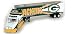 Green Bay Packers 2003 Nfl Limited Edition Die-cast 1:80 Kenworth Tractor Trailer Collectible