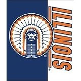 Illinois Fighting Illini 50'x60' Raschel Throw
