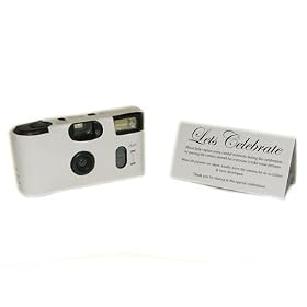 Single Use Disposable Camera - White - Y0097