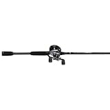 Abu Garcia Black Max Low Profile Medium/Heavy Baitcast Combo, 7-Feet (Pack of 1)