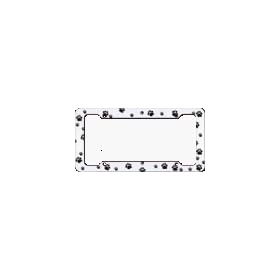 Buy Animal Paws License Plate Frame (Made of Plastic) by Lpsusa now!