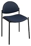 Dark Blue Value Plus Armless Chair w Black Frame 314JAQEZTFL. SL160 Dark Blue Value Plus Armless Chair w Black Frame
