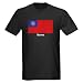 Burma Burmese Myanmar Flag Front Black T-Shirt Flags Dark T-Shirt by CafePress