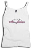 Personalized Soon To Be Pink Printing Spagetti Strap T-Shirt