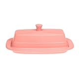 Click here to buy Fiesta Rose 494 7-Inch Covered Butter Dish by Fiesta.