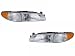 1997-2003 PONTIAC GRAND PRIX HEADLIGHT GRAND PRIX 97-03 COMPLETE SET: LEFT & RIGHT HE...